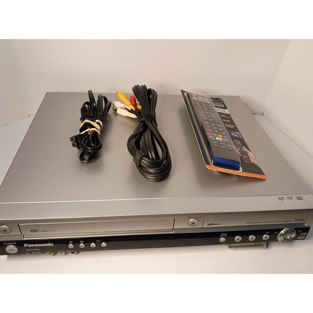 Panasonic DMR-ES35V DVD Recorder VHS VCR Combo w remote